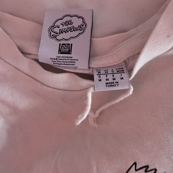 Bart Simpson White Tee - Picture 2 of 4